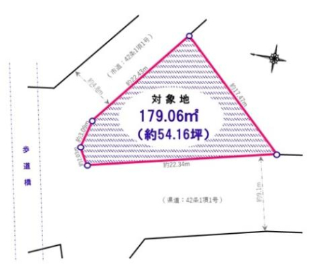 ��ʌ��O���s�˃P��4���ڂ̓y�n�̉摜